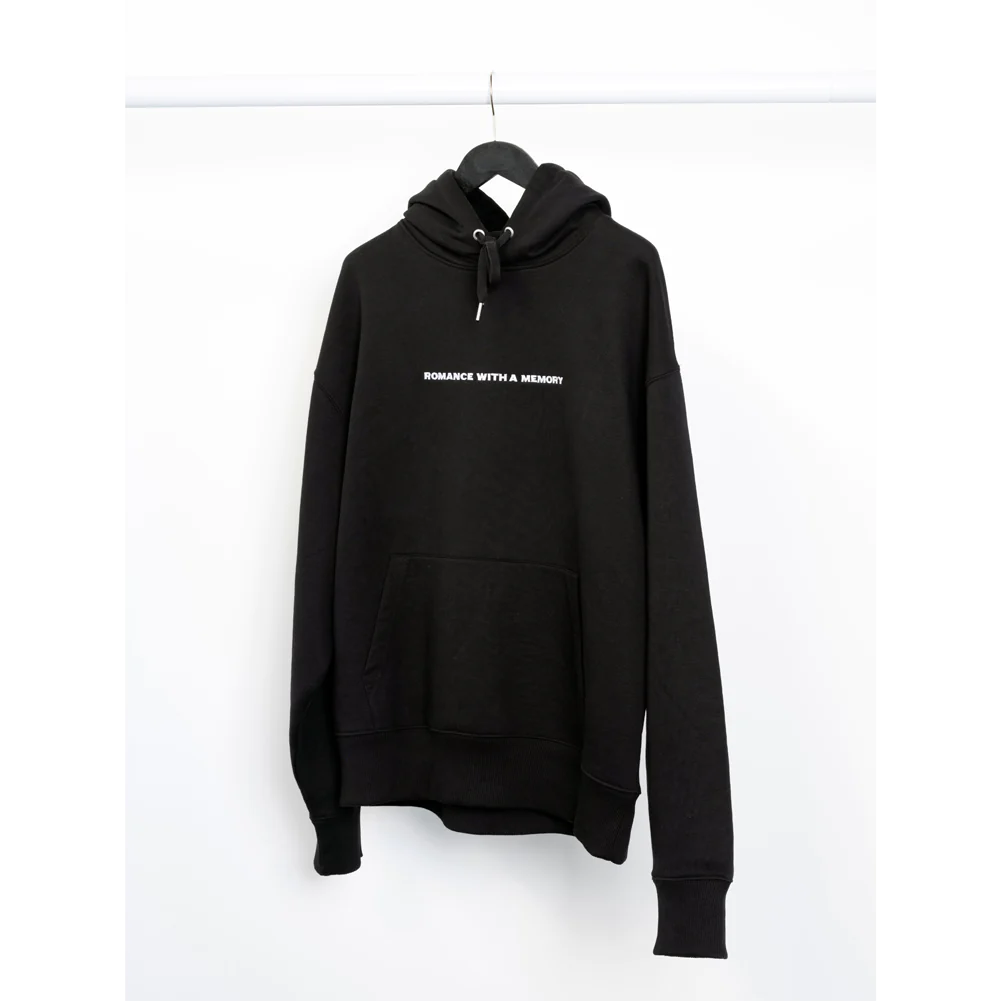 ROMANCE WITH A MEMORY BLACK HOODIE
