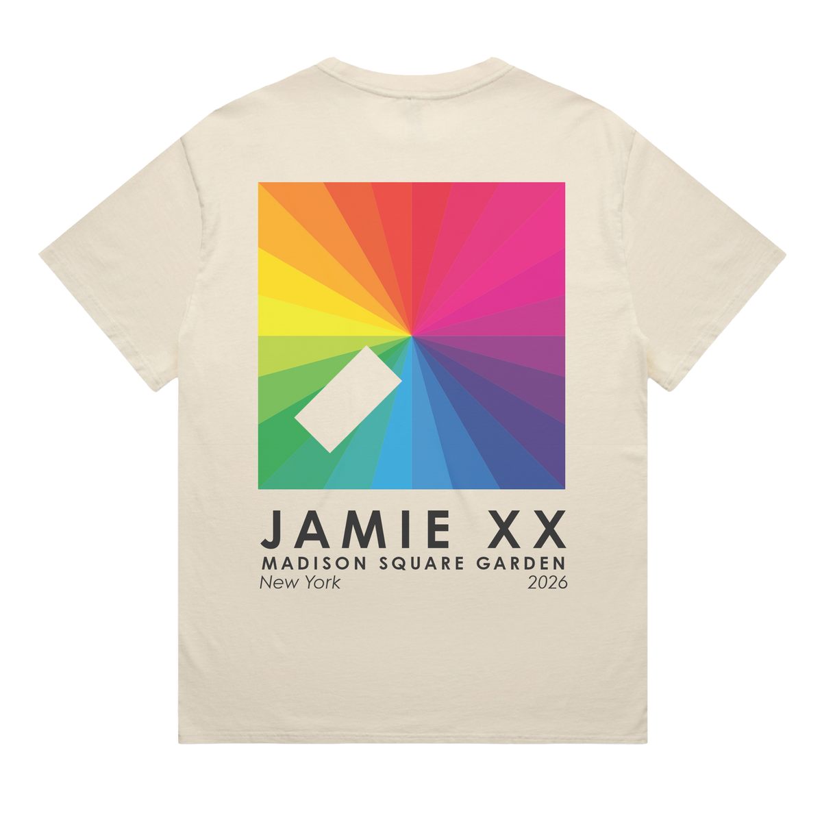 Jamie xx - MSG 2026 Tee Ecru 2