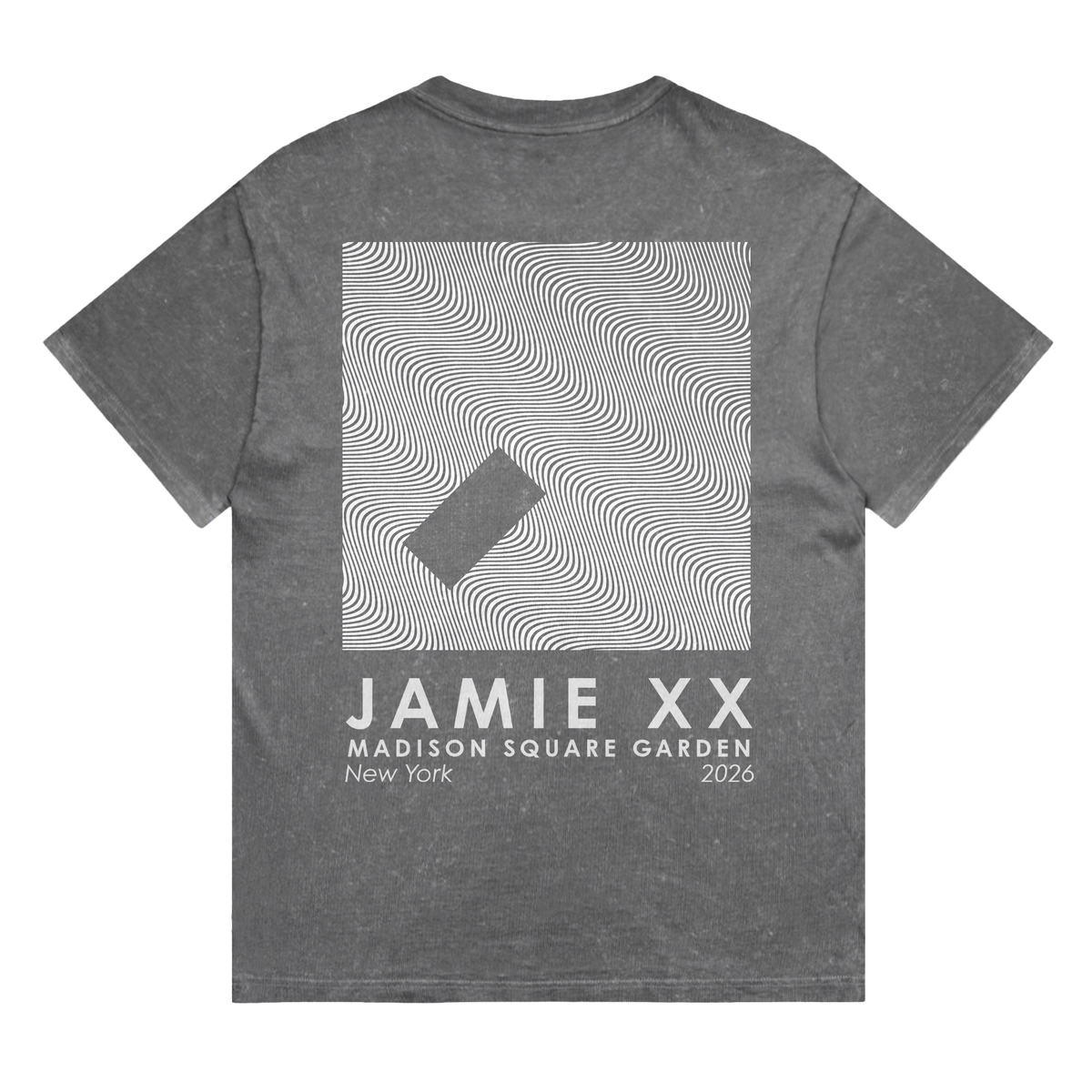Jamie xx - MSG 2026 Tee Stone 2