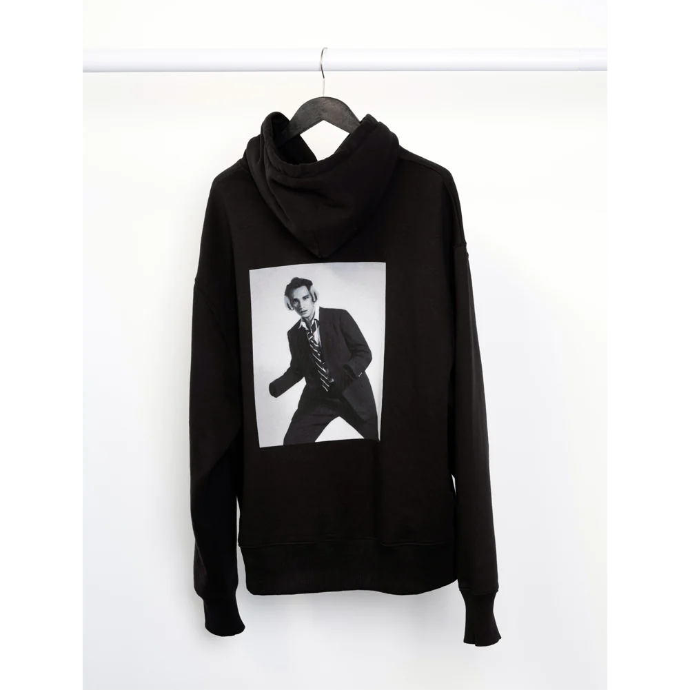 ROMANCE WITH A MEMORY BLACK HOODIE