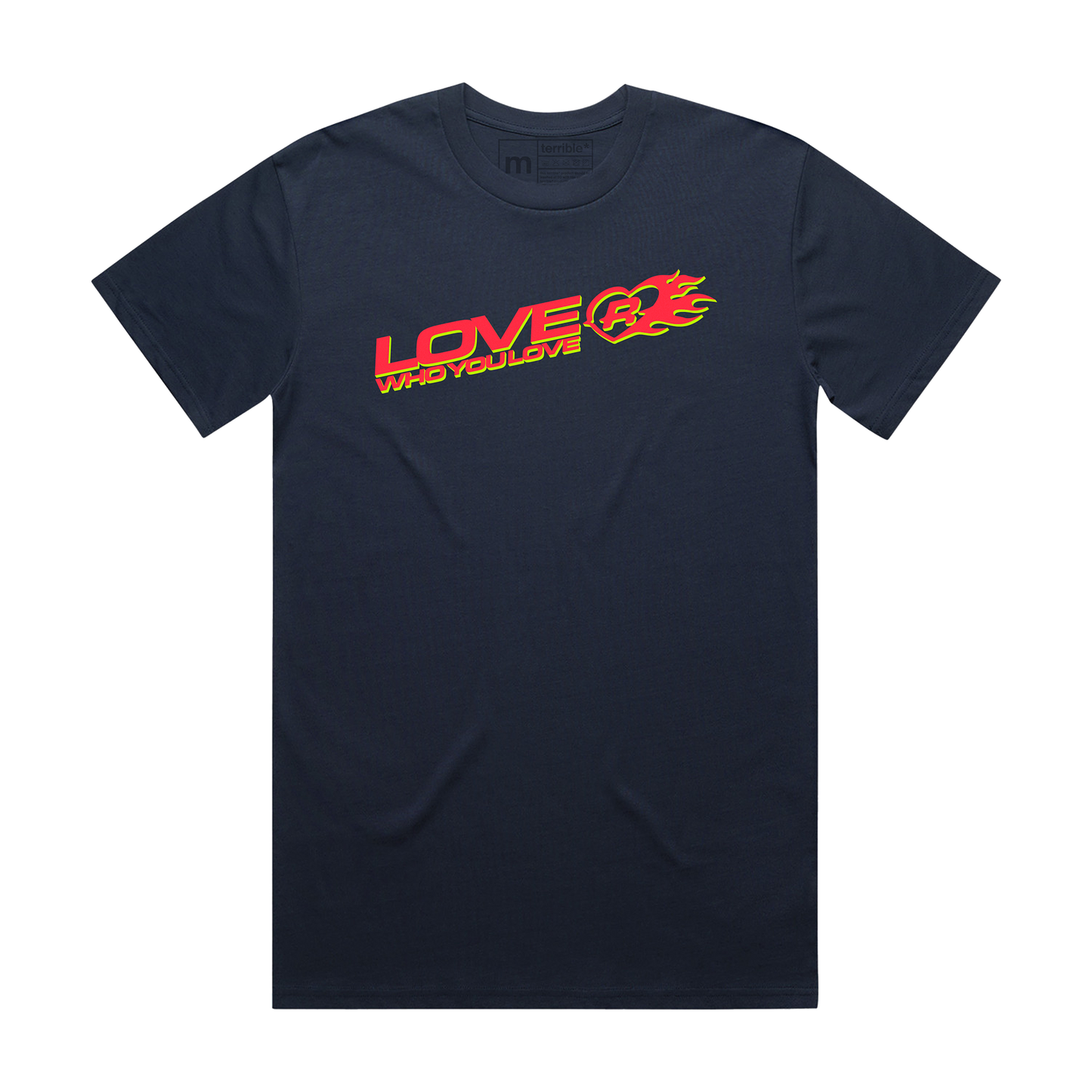 romy - love who you love tee uk