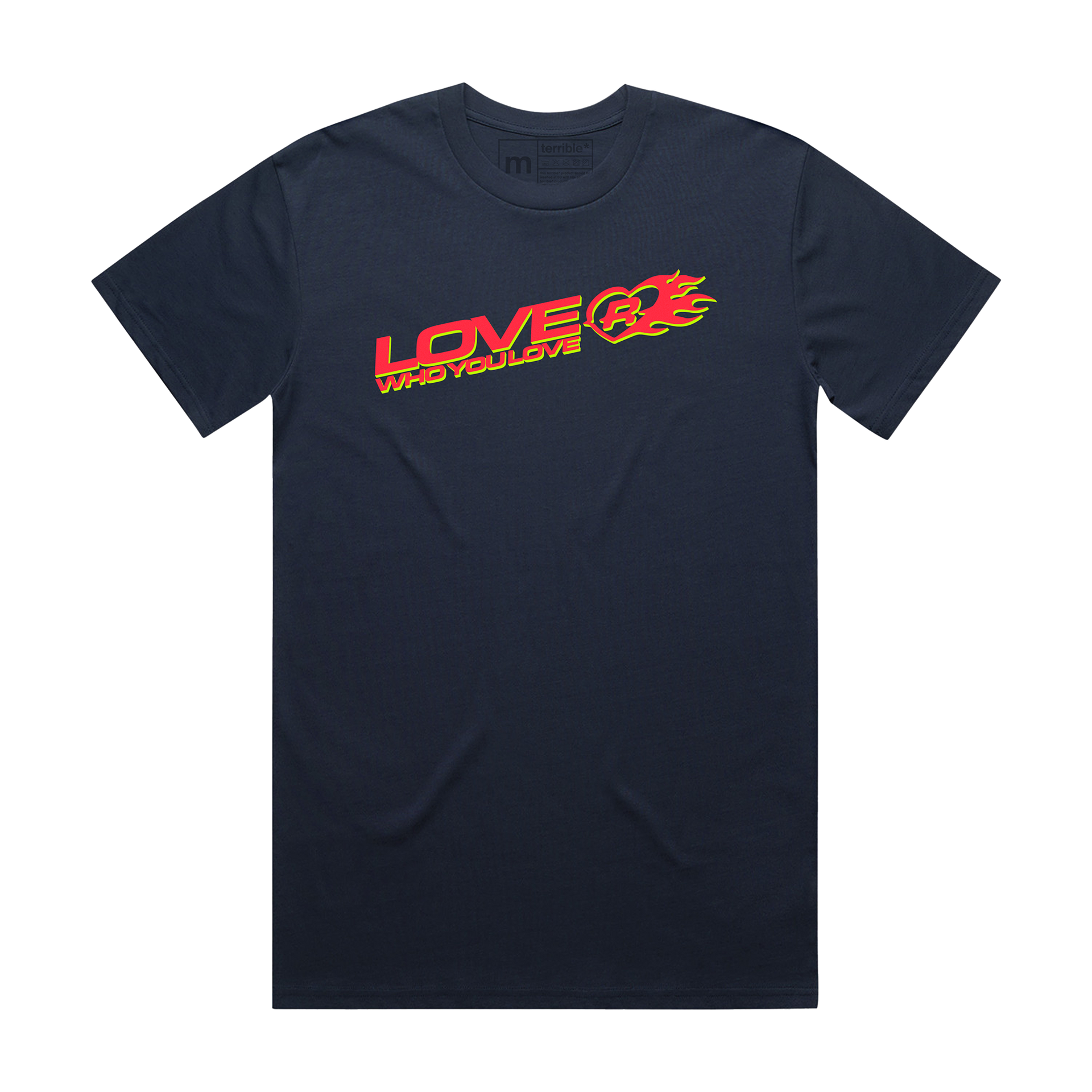 romy - love who you love tee uk